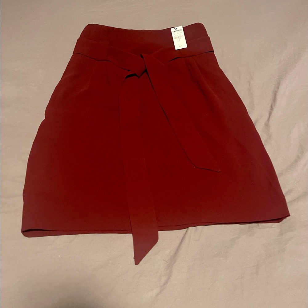 Express Pencil Skirt, Maroon, size 8, NWT